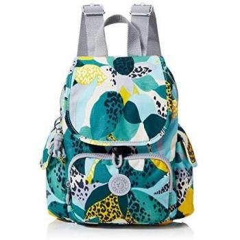 Kipling City Pack Mini Mochila Mujer Multicolor (Urban Jungle) 27x29x14 Centímetros (B x H x T)