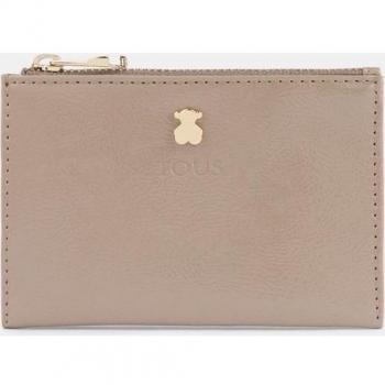 Tous para mujer. Monedero-Tarjetero Dorp gris