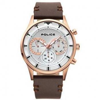 Reloj Police Driver PL.14383JSR-04 para hombre con correa de piel
