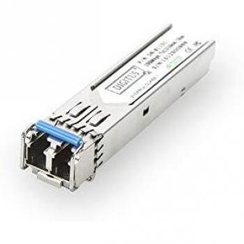 Digitus Professional SFP modulo, Gigabit, fino a 20 km, LC, Duplex, Single Mode, 1310 nm, Universal/3 Com/Cisco/HP