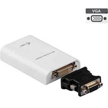 I-Tec USB 3.0 Universal Video Adaptatore DVI/HDMI/VGA FullHD+ per Windows, MacOS, Linux e Android