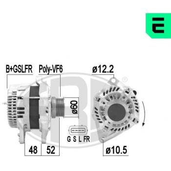 Alternador ERA 209382A