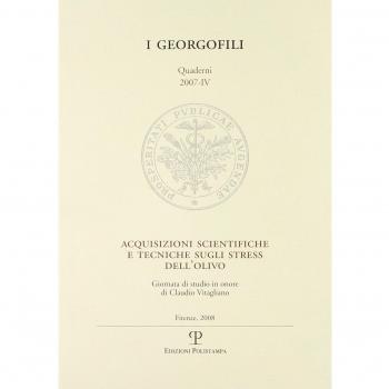 Acquisizioni scientifiche e tecniche sugli stress dell'olivo. Giornata di studio in onore di Claudio Vitagliano