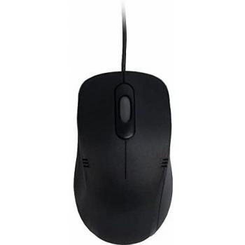 Inter-Tech M-3026W Mouse with Cable 3-Button, Optical Sensor 1000 DPI