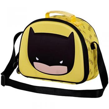 Batman Bobblehead 3D en bolsa portamerienda amarilla – DC Comics