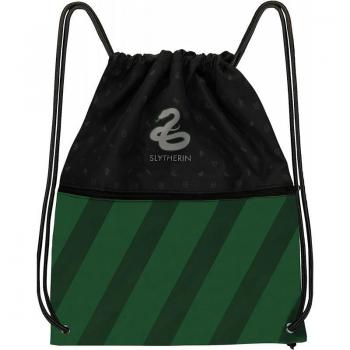 Mochila saco Slytherin de algodón y poliéster