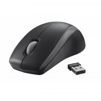 Trust Carve Wireless Optical Mouse, Black