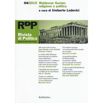 Rivista di politica. Waldemar Gurian: religione e politica (2015) (Vol. 4)