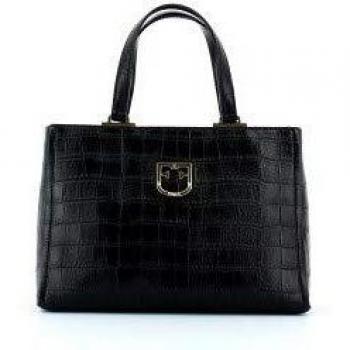 Bolso de mano Furla Belvedere S Negro Onyx