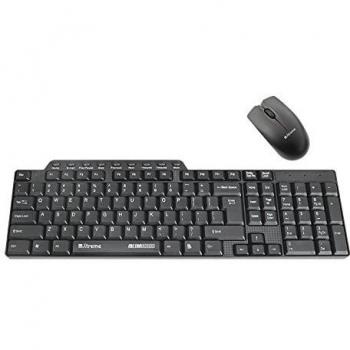 Xtreme 34626 Kit Combo Tastiera Multimediale USB e Mouse Ottico USB