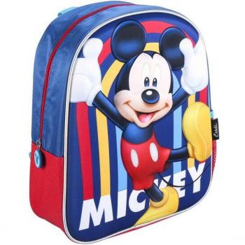 Mochila 3D Mickey Mouse con Luces Azul