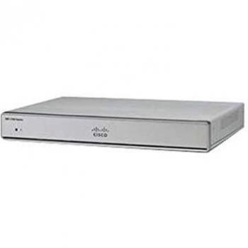 Cisco C1111-4P Wireless Router with 4 Ethernet LAN Ports and Silver Color