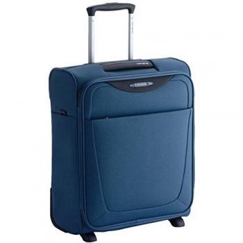 Samsonite Base Hits Upright 50/18 Equipaje de cabina, 50 cm, 33 L, Color Azul (Steel Blue)