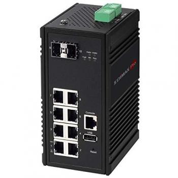 SWITCH EDIMAX INDUSTRIAL 8-PORT GIGABIT WEB MANAGED 2XSFP