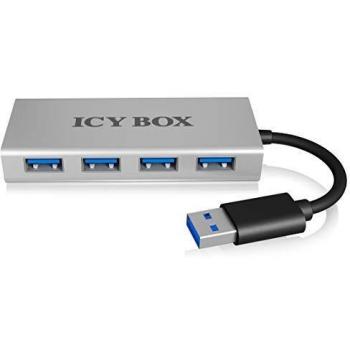 Raidsonic ICY Box IB-AC6104 4-Porto USB 3.0 Hub