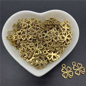 Cuentas Trébol Antiguo 30 Unid