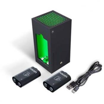 Cargador + 2 Baterías Nacon Negro para Mando Xbox Series/Xbox One