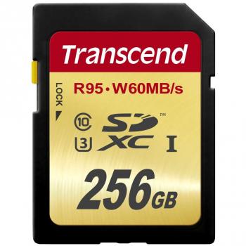 Transcend TS256GSDU3E Scheda SDXC 256 GB