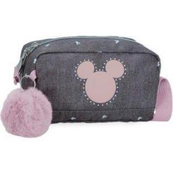 Disney. Bandolera Mickey studs antracita