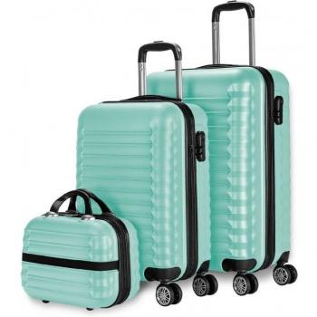Juego Numada Maletas Verde 3 Piezas