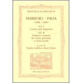 Marburg-Pavia (1988-1989). Ediz. italiana e tedesca