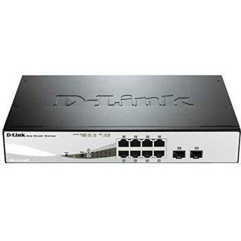D-Link DGS-1210-08P Smart Switch Gestito, 8 Porte Gigabit, PoE