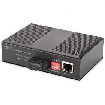 Digitus DN-652101 Network Media Converter 1000 Mbit/s 850 nm Multi-Mode Black RJ45/SC
