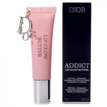 Addict Lip Glow Butter 101 Glazed Pink: Bálsamo de labios brillante con péptidos y ceramidas