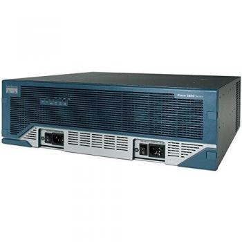 Cisco 3845 Router, 10, 100, 1000 Mbit/s, IEEE 802.3, IEEE 802.3u, IOS, 3DES, DES, WPA-AES, Multi, 512 MB
