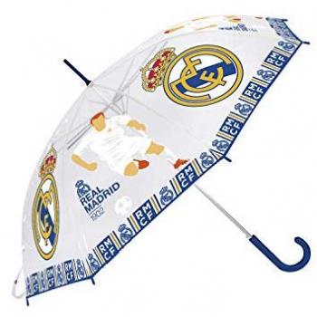 Real Madrid 1902 Paraguas Transparente 54cm Automático