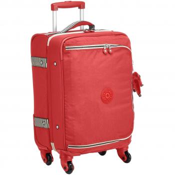 Kipling Cyrah S Equipaje de Mano, 55 cm, 37.5 litros, Rojo (Spicy Red Mix)