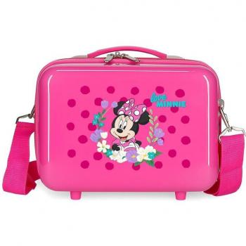 Neceser ABS Minnie Golden Days Fucsia 29x21x15