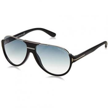 Tom Ford FT0334 02W 59 Monturas de Gafas, Negro Opaco