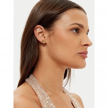 Pendientes Fluid Dorado Guess Mujer