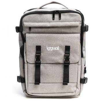 IGGUAL Mochila Portátil 17 Urban Gris