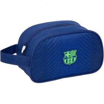Neceser F.C. Barcelona con asa adaptable azul marino