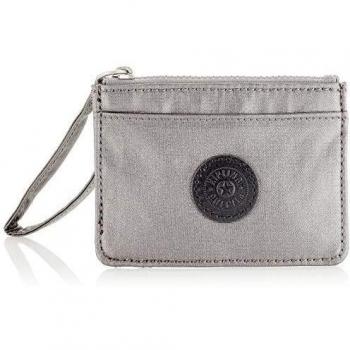 Kipling Cindy, Carteras para Mujer, Negro (Carbon Metallic), 11.5x8x1 cm