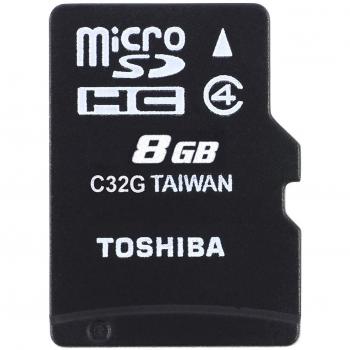 MicroSD Toshiba THN‑M102K0080M2 8 GB Class 4