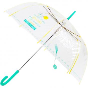 Paraguas Mr. Wonderful Transparente