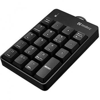 Tastierino Numerico Sandberg 630‑07 Colore Nero