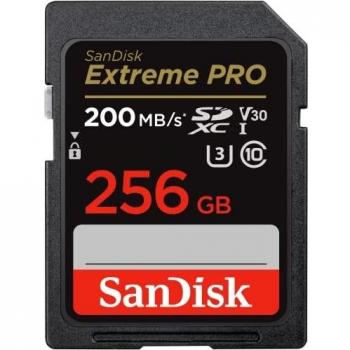 Sandisk Secure Digital Extreme Pro 256GB XC V30 UHS I Cod. SDSDXXD-256G-GN4IN