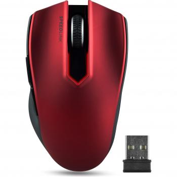 Mouse Senza Fili Speedlink Exati Rosso