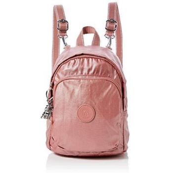 Kipling Delia Compact Mochila Mujer Rojo (Metallic Rust) 18x23.5x13 Centímetros (B x H x T)