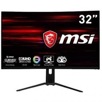 Msi Optix Mag321Curv 32 Gaming Curved Monitor, VA Panel, Display 16:9 4K UHD 3840x2160, Black
