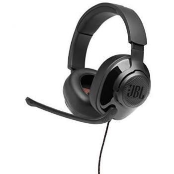JBL Quantum 200 Wired Over-Ear Gaming Headset with Microphone, Compatible on Every Platform, Black