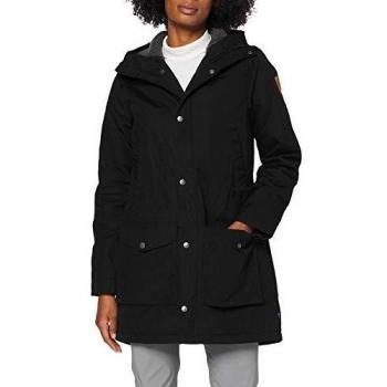 Chaqueta de Invierno Fjallraven Greenland W Sport, Mujer, Negra, XS