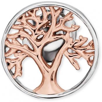 Pendientes de Plata Bicolor Árbol de la Vida ERE-LILTREE-BICOR