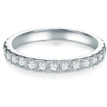 Anillo Triláni Plata Transparente