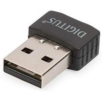Digitus DN70565 Mini Adattatore USB 2.0 Wireless 11Ac 433 Mbp