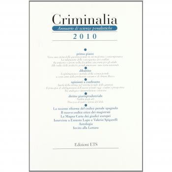 Criminalia. Annuario di scienze penalistiche (Vol. 5)
